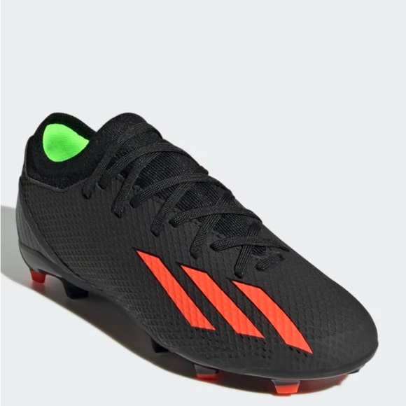 🔅NEW🔅Size 2 Kids soccer cleats | Adidas X SPEEDPORTAL.3 FIRM GROUND CLEATS - Picture 2 of 8